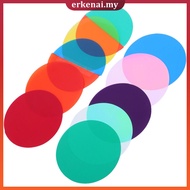 Ambient Light Color Film Decorative Filters Gel for Lighting Overlay Transparent  erkenai
