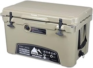 KUER-B-45 Cooler Box Sand, 45 QT, 15.6 gal (42.5 L), Large Capacity, Large Capacity, For Outdoor Act
