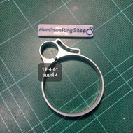 Aluminum Ring For DIY Work size 19-4-61 Mm Type 4 Can Be Cut. As Shown In The Picture