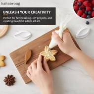 HH Flower Biscuit Mold Lily Design 2Pcs Plastic DIY Kitchen Tool for Home Baking Biscuit and Cookie 