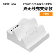ช่องชาร์จแบบพื้น ช่องชาร์จแบบไร้สายหลายช่อง USB ชาร์จเร็ว PD ชาร์จเร็วสำหรับโทรศัพท์มือถือ ช่องชาร์จ