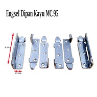 MB - 1 Set Engsel Tempat Tidur MC.95 / Engsel Dipan Kayu / Hak Sudut Ranjang
