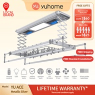 Automated Smart Laundry Rack System FREE INSTALLATION + LIFETIME WARRANTY* Sg Local brand - YU HOME