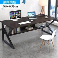 簡易電腦桌式創意辦公桌長80 100 120 140寬60cm70寫字桌學習桌