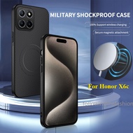 Carbon Fiber Pattern Casing For Honor X6c 4G Honorx6c honor X6C honor X7c honor X8c 4G 5G 2025 PC Ha