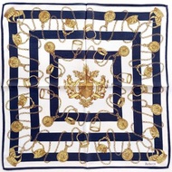Burberry 古董手帕 珠寶 金鍊 & 19 x 19 英吋