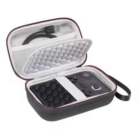 Portable Storage Hard Box Travel Carrying Case bag for Anbernic RG40XXV Retro Handheld Game Console