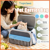 Pet Carrier Bag Cat Bag Portable Foldable Pet Bag Breathable Large Beg Outdoor Travel Cat Bagpack