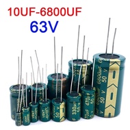 High Frequency Electrolytic Capacitor 63V 10UF 47UF 100UF  220UF 330UF 470UF 680UF 1000UF 2200UF 330