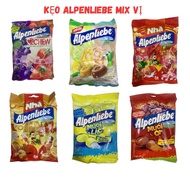 Alpenliebe candy, memtos, dynamite, kopiko flavors