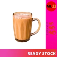 (6 PCS) TOP POINT 11oz Tempered Glass Mug Cawan Teh Tarik Mamak Kaca Terbaja Kopi Kopitiam Tea Coffe