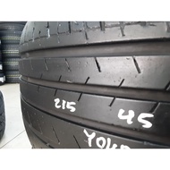 USED TYRE TAYAR YOKOHAMA BLUEARTH GT AE51 215/45R17 (20YEAR) 50%