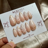 Saachi nails | NailOMBRE | Wedding nails | 3d nails | Press on nails | Nails