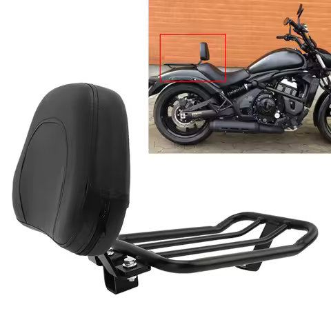 Motorcycle Accessories Passenger Backrest Sissy Bar Luggage Rack For Kawasaki Vulcan S VN EN 650 VN6
