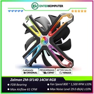 Zalman ZM-SF140 14CM RGB High Performance RGB Cooling Fan with Biomimetics