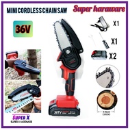 36V Electric Mini Cordless Chainsaw Mini Portable Chain saw Battery Wood Cutter Pruning/Mini Cordless Chainsaw