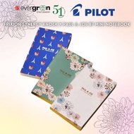 [SG] Pilot Frixion Synergy Knock X Paul & Joe B7 Mini Notebook [Evergreen Stationery]
