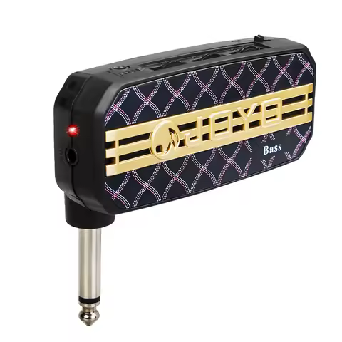 JOYO JA-03 Portable Bass Guitar Amplifier 6 Sound Effects Plug and Play Mini Amplifier Headphone Amp