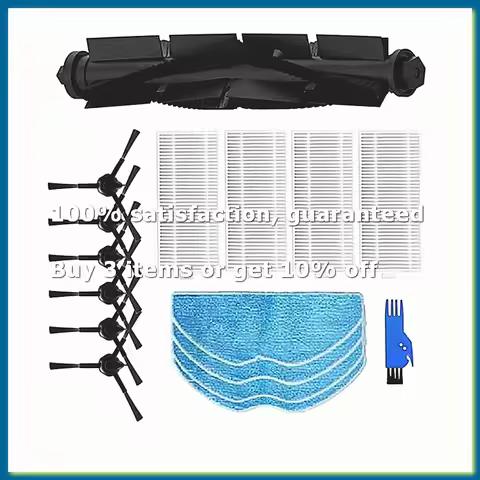 For Botslab S8 Plus/S8/S8 Plus/ 360 S8 / RE4/RE5 Plus Vacuum Cleaner Parts Main Side Brush Filters M