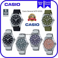 CASIO General Men Watch MTP-B155C-1 MTP-B155C-3 MTP-B155D-1 MTP-B155D-2 MTP-B155D-3 MTP-B155D-5 MTP-