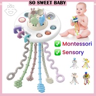 Baby Finger Toy Pull String Sensory Toys Teether Toys Montessori Toys 0 12 Months Toys Mainan Baby