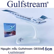 Flying solid alloy 16cm Gulfstream G650ER Aviation Model Original painted from