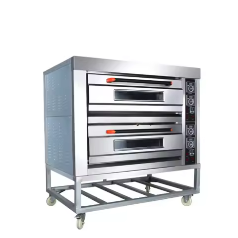 Stainless Steel Reflow Electric Baking Oven Bakery Home Chimney Cake Combi Rotary Halogen Oven Bread