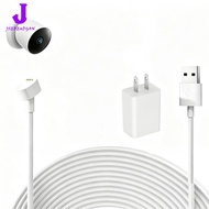 【Huang Li Electronics】Power Cable for Nest Cam (2nd Gen) 25FT/7.6M Weatherproof Battery Charging Cab