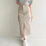 Big6c6Bq CARGO SKIRT FRONT SPLIT CARGO SKIRT FRONT SPLIT SPAN CARGO SKIRT