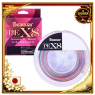 《Direct From Japan》 Seaguar Line PE Line Seaguar PE X8 Fishing PE Line 150m No. 0.8 18lb (8.2kg) Mul