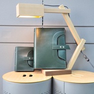 Cycle Life系列:墨綠色系英國牛皮30孔A4活頁型筆記本