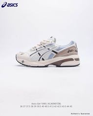 เอสิคส์ ASICS Gel1090 Retro Running Shoes Durable Antislip Stylish Sports Sneakers รองเท้าวิ่ง รองเท้ากีฬา รองเท้าฟุตบอล รองเท้าสเก็ตบอร์ด รองเท้าผ้าใบสีขาว