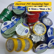 Tape / Electrical PVC Insulation Tape For Wire Wiring (18mm x 5m) x 1pcs