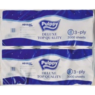 Pulppy Toilet Roll 3ply (10 Rolls)/ tisu tandas/ 3层厚厕纸 toilet paper