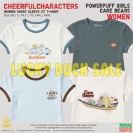 KATUN UNIQLO Women Powerpuff Girls Care Bears UT Shirt Cheerfulcharacters Cotton Spandex Women's T-S