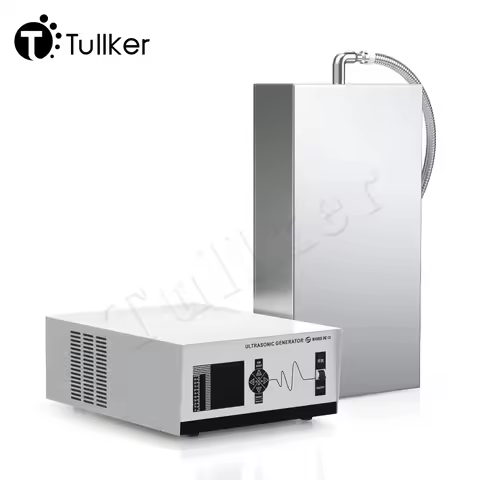 Tullker 300W Immersion Ultrasonic Cleaner Generator Vibrating Plate Chemistry Carbon Ultrason Washer