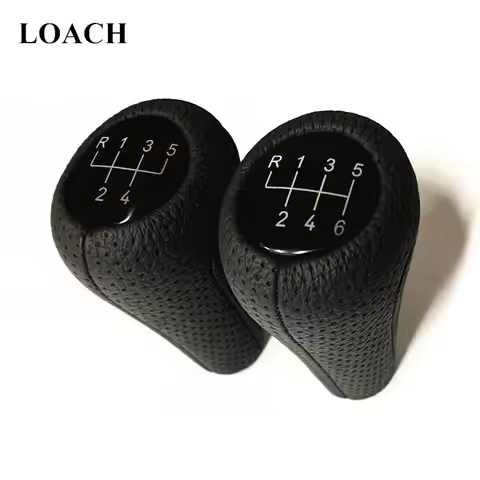 56 Speed Hole Leather Gear Shift Knob for BMW E28 E30 E32 E34 E36 E38 E39 E46 X1 X3 X5 Z1 Z3 Z4 Stic