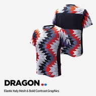 Xiom Dragon Red Shirt 2025 Unisex Sports Apparel