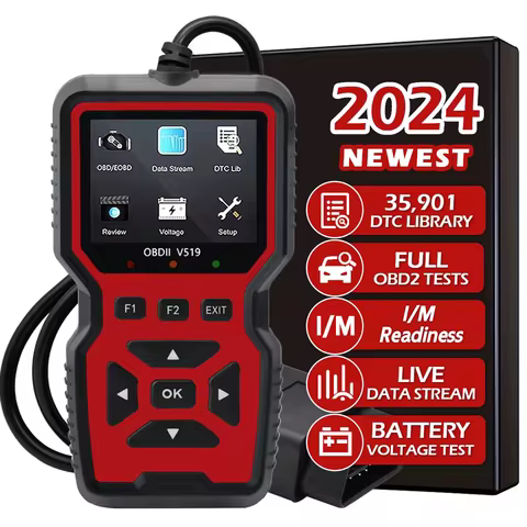 Car Fault Detector V519 Obd2 Scanner Fault Diagnosis Tester Engine System Diagnostic Tool Code Reade