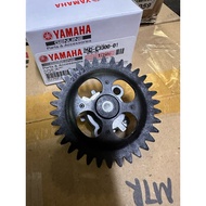 YAMAHA 100% ORIGINAL 2ND-E3300-00 Y16ZR Y16-ABS OIL PUMP ASSY PUMP MINYAK HITAM ENGINE OIL PUMP ASSY