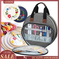 [Gedon] Embroidery Project Bag Cross Stitch Bag for Threads Cross Stitch Supplies