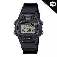 [Watchspree] Casio Digital Dual Time Bio-Based Black Resin Band Watch W220H-1A W-220H-1A