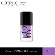 Catrice ICONails Gel Lacquer - คาทริซไอคอนเนลส์เจลแลคเกอร์ (เครื่องสำอางน้ำยาทาเล็บยาทาเล็บเล็บเจลเล็บ)