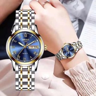 Oruss Elegant Women Watch Stainless Steel Luxury Gold watch Bracelet Waterproof Ladies Quartz Watch