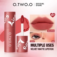 O.TWO.O Velvet Matte Liptint Mud Dual-use Lip & Cheek 8 Colors