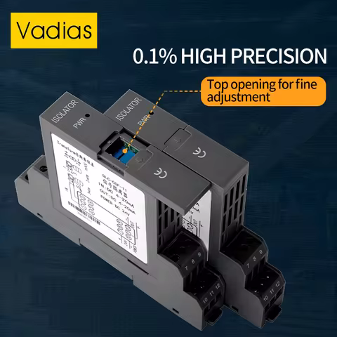 GLC Analog Signal Isolator 1 In 1 Out/1 In 2 Out Galvanic Signal Converter 0-75mV 4-20mA 0-10V DC Si