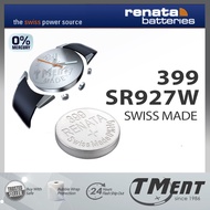 Renata 399 SR927W Battery casio g shock ga1000 gg1000 Bateri Swiss Made sr927 sr927sw 927 927w 399