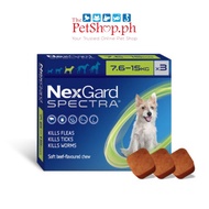 NexGard Spectra Chewable Tablet for Dog 7.5kg - 15kg (1 tabs)