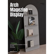 Ready Stock from Melaka | Nordic Arch Magazine Rack | Stylish Leaning Display Rack |  Minimalist Hom