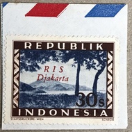 PW595-PERANGKO PRANGKO INDONESIA WINA REPUBLIK 30s RIS DJAKARTA(M)